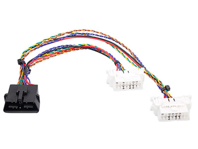 OBD2 Kabel (1 Stecker, 2 Buchsen, je 16 polig)mit Y-Adapter (I)