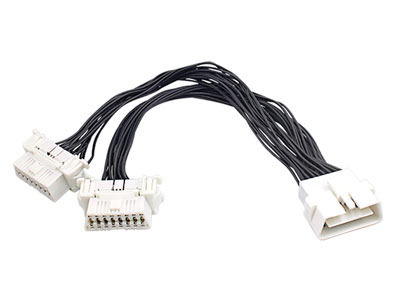 OBD2 Kabel (1 Stecker, 2 Buchsen, je 16 polig) mit Y-Adapter (II)