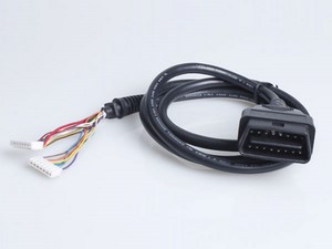 Mini OBD Anschlusskabel, 16 Pin Diagnosestecker